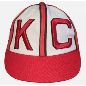 RARE promotional 1942 Style Short Bill Brim Kanas City Monarchs Hat Cap